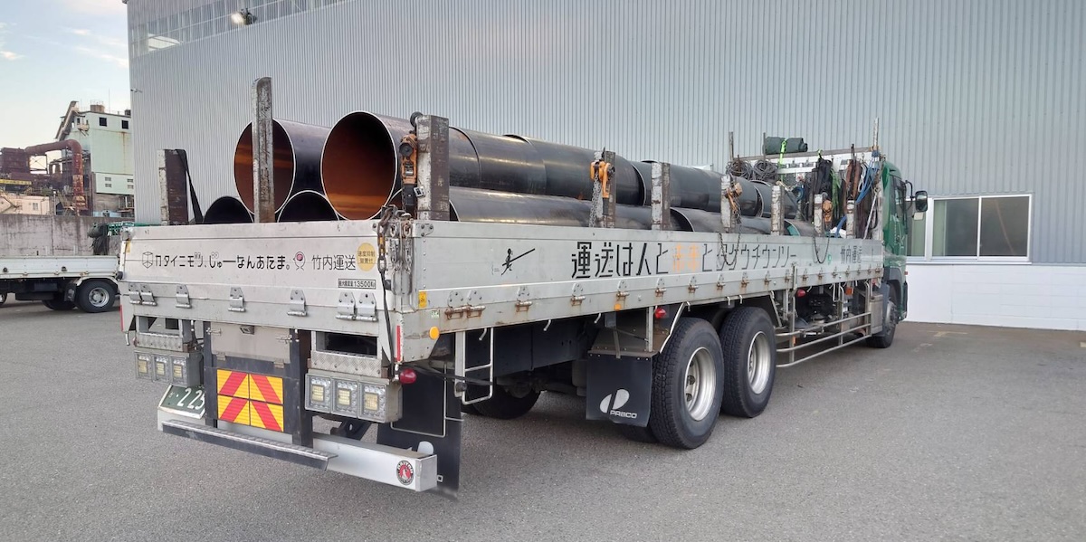 岡山・大阪間の鋼材輸送